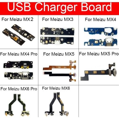 Charger USB Jack Board For Meizu MX2 MX3 MX4 MX5 MX6 Pro Charging Port Module Usb Connector Port Board Replacement Repair Parts