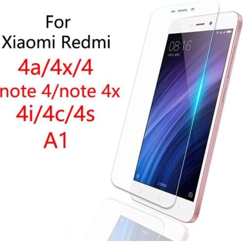 Protective glass on for xiaomi redmi 4x 4a note 4 note4x 4 a1 Tempered Glas A4 X4 On Remi A X Xiomi Xaomi Xiami Ksiomi mi 9h hd