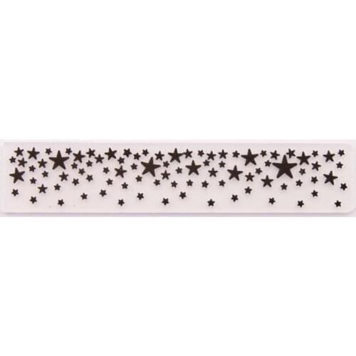 Stars Embossing Folder Stencil Template DIY Scrapbook Album Card Making Craft