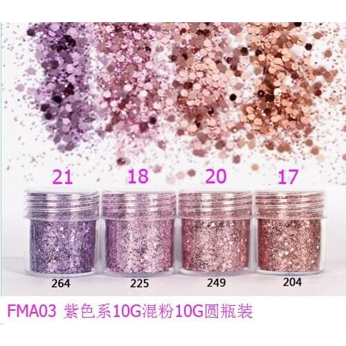 1 Box Colorful Nail Shining light Dazzling Hexagon Sequins Ultra-thin Nail Glitter Iridescent Flakes Sparkles for Face Body Hair