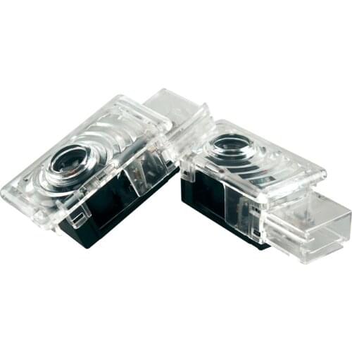 2-4 pcs Car Door Welcome Lights LED For Cadillac SRX ATS CTS XTS Logo Projector Auto Ghost Shadow Light Wireless Accessories