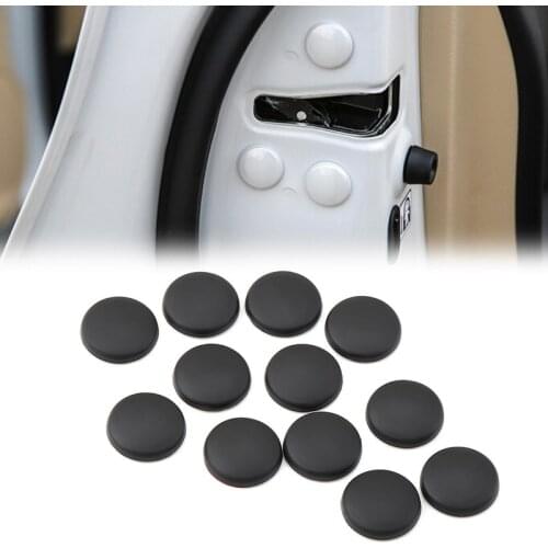 12X Door Lock Screw Protector Cover Car Accessories For Solaris Hyundai I30 Tucson Accent I20 Creta Kona IX35 I10 I40 Getz 2021