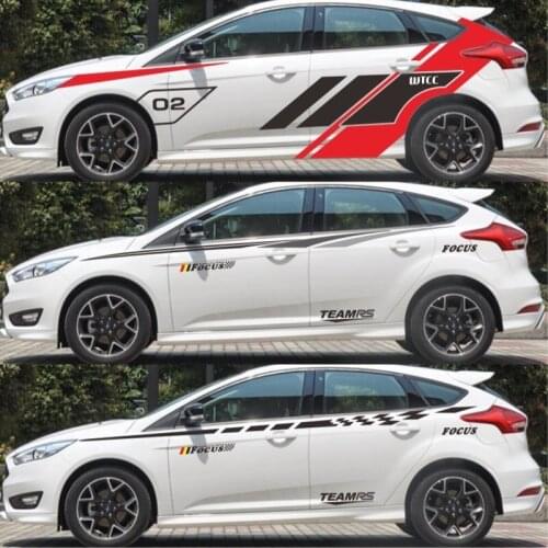 Car stickers FOR Ford Focus body exterior decoration personality sports decal accessories