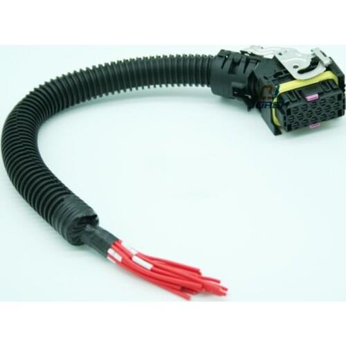 Free shipping 1 set EDC7 16 Pin Way ECU Connector Automotive Wiring Harness Socket Truck Sensor Plug For Bosch