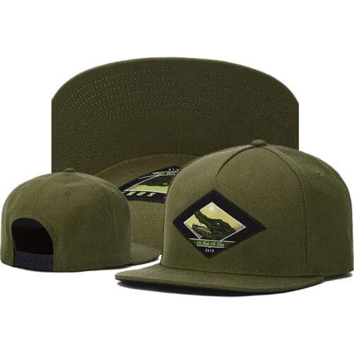 Fashion brand dark green baseball cap snapback hat for men women sport hip hop girl boy summer sun gorras fishing headwear beach