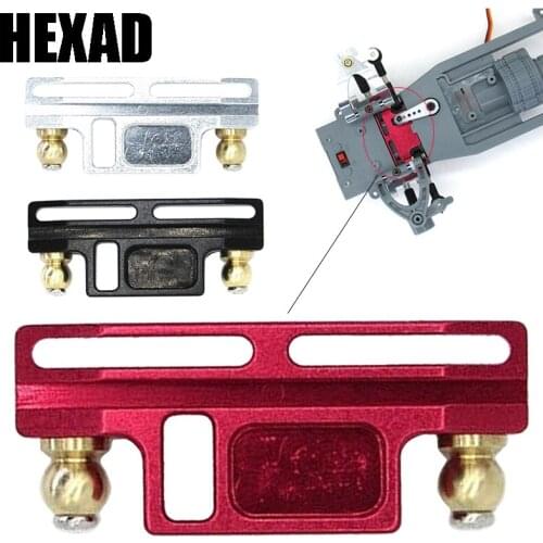 For WPL D12 1/10 RC Truck Car Upgrade Parts Metal Steering Group Assembly Steering Block Spare Accessories