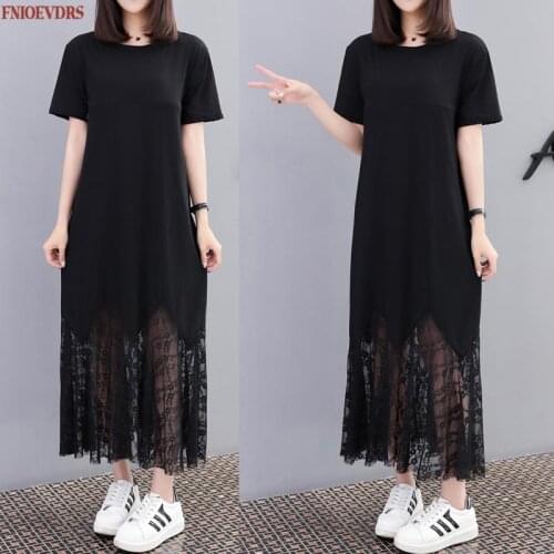 Летние платья больших размеров FNIOEVDRS China At AliExpress