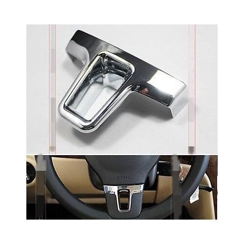 FOR VW PASSAT B7 2012 2013 TIGUAN TOURAN STEERING WHEEL CHROME INSERT COVER TRIM tool