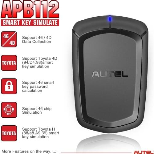AUTEL APB112 Smart Key Simulator 46 4D Chip for IM508+XP400, IM608 & MX808IM+XP400