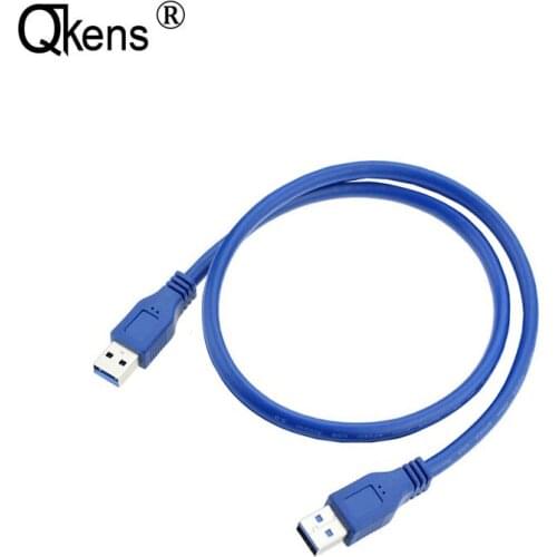 High Quality USB 3.0 Type A Male to Type A Male Data Transfer Extension Cable Line for Computer PC Hard Disk Video Capture Box