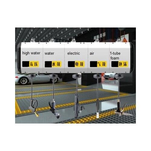 4-5 combined tank, composite box of automotive hose reel water, air, electric power, foam, high pressure water auto pipe winder