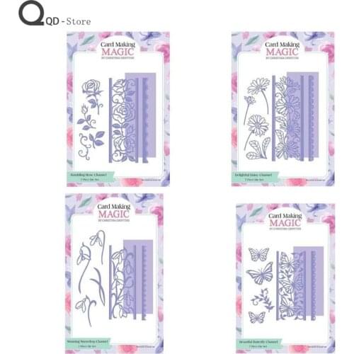 Lace Cutting Dies Scrapbooking Metal Cutting Dies New 2021 Stamp and Die Sets DIY Card Make Mould Model Craft Decoration