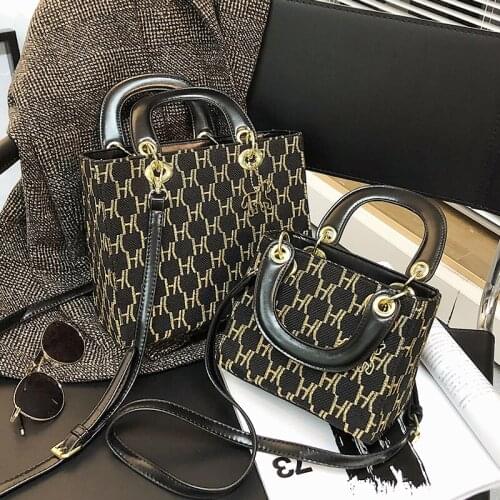 Printed Pattern Square Bags for Women 2020 New Fashion Single Shoulder Messenger Bag Ladies Fashionable Purses and Handbag Bolsa