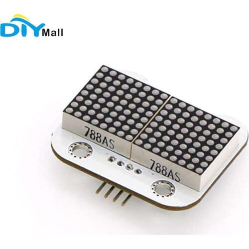 Micro:Bit 8x16 Matrix Module Screen V1.2 DC 3-5V IIC Connector Scrolling-Displaying Numbers Letters Symbols for microbit