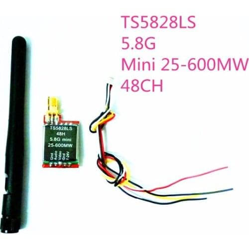 TS5828L Micro 5.8G 600mW 40CH /48chMini FPV Transmitter with Digital Display