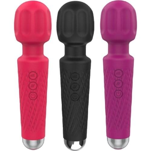 Personal Massager 20 Vibration Modes and 8 Speeds Quiet Handheld Rechargeable G Spot Vibrator