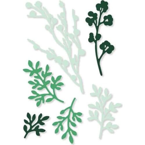 Cutting Dies Frowers Branches Berries To Dcoration For DIY Scrapbooking Embossing Album Paper Cards Dies 2021New