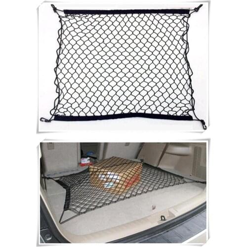 Car Styling Trunk Net Mesh Storage Bag Pocket For BMW X1 X2 X3 X4 X5 X6 Audi Q1 Q2 Q3 Q4 Q5 Q6 Q7 Q8 Volvo XC60 XC70 XC90 V90