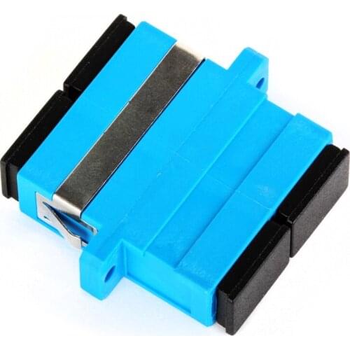 Mating Sleeve Adaptor, SC/UPC & SC/UPC, duplex, rectangle shape, zirconia internal tube