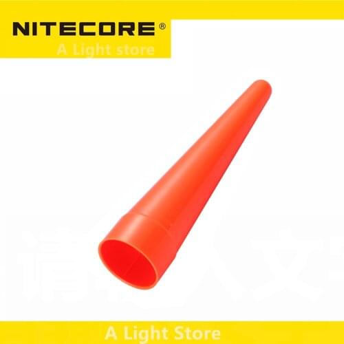 Nitecore NTW40 Diffuser Traffic Wand Suitable for MH25 EA4 P25 The Flashlight with Head of 40mm