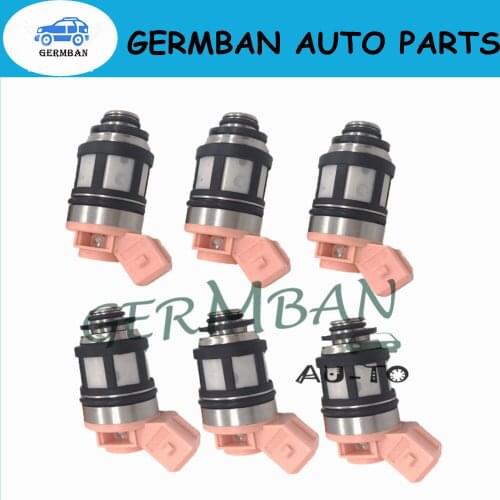 Free Shipping 6PCS/SET Fuel Injector JS20-1 For Nissan Pathfinder Pickup Quest 3.0L-2.4L V6 Engine 1660088G10 16600-88G10