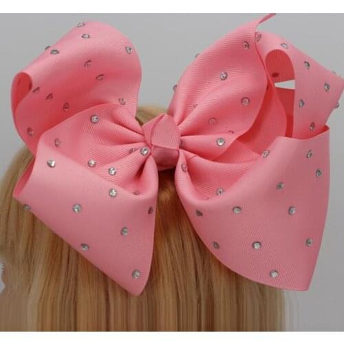 The New Headwear 2018 Lovely Manual Large Bow Children Headwear DIY Collocation Fashion Cute Fabric Children Hair Barrette Clips