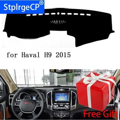 For haval Great wall H9 2015 2016 2017 dashboard mat Protective pad Shade Cushion Pad interior sticker car styling accessories