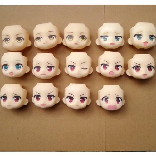 GSC replacement face OB11 buns face OB11 doll big clay man rare face doll accessories