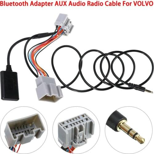 Hot Selling 14Pin Bluetooth Adapter Audio AUX Cable For Volvo C30/S40/V40/V50/S60/S70/C70