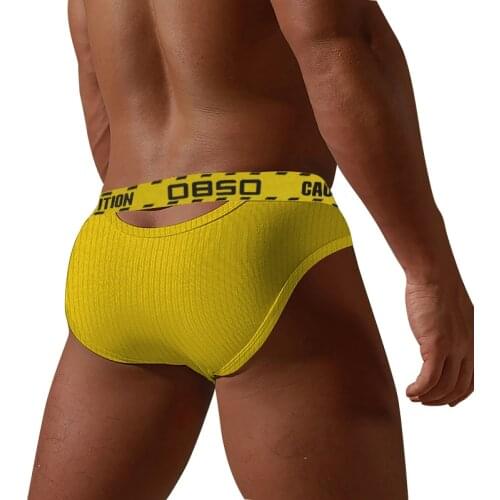 Underwear Men Low waist Men Brief Sexy Jockstrap Quick Dry Briefs Men Bikini Gay Mans underwear Male