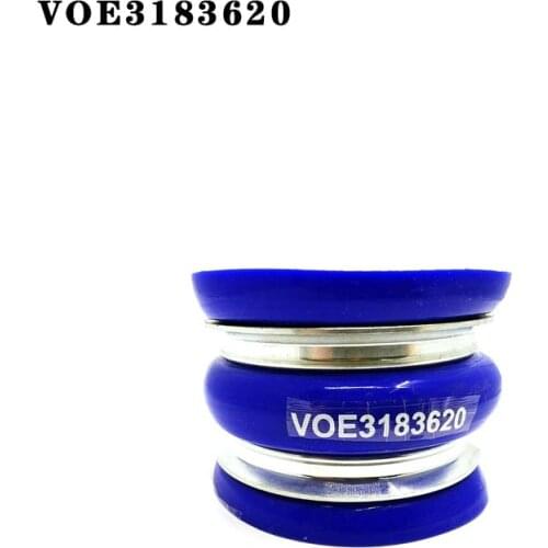 New 3183620 Excavator accessories for EC240 380 intercooling pipe, booster air hose, rubber pipe connecting pipe VOE3183620