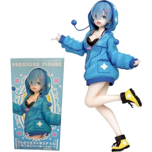 In Stock Taito Rem Original Anime Figure Relife In A Different World From Zero 23Cm Action Figure Pvc Model Collectible Toys