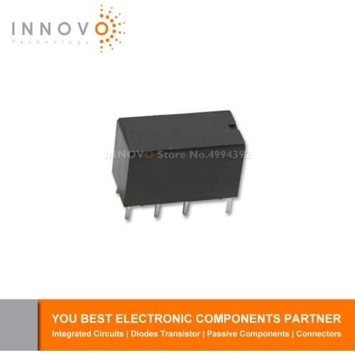 INNOVO 10pcs/lot HRS2H-S DC24V Signal Relay 24VDC DPDT 2A HRS2 Series Through Hole Free shipping New original