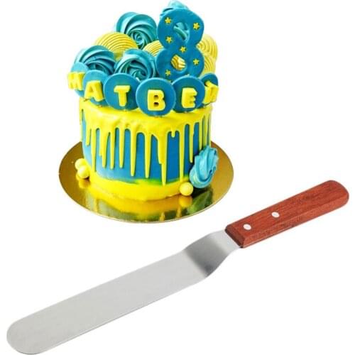 Stainless Steel Butter Cake Spatula for Smoother Icing Frosting Spreader Fondant Pastry Cake Cream Knife Cake Decoration Tools