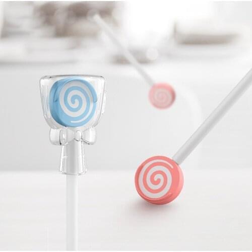 Baby Oral Cleaning Lollipop Shape Infant Supplies Care Device Children Soft Tongue Coating Cleaner Portable Remove Food Residue