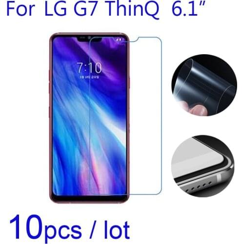 10pcs/lot Screen Protectors Clear/matte/Soft Nano Explosion-Proof Protective Film For LG G7 ThinQ smartphone LCD protection film