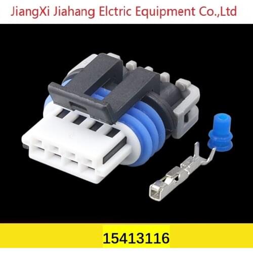 15413116 Freeshipping 200sets DJ7044YA-1.5-21 4Pin AMP Car Electrical Wire Connectors for VW,BMW,Audi,Toyota,NISSAN