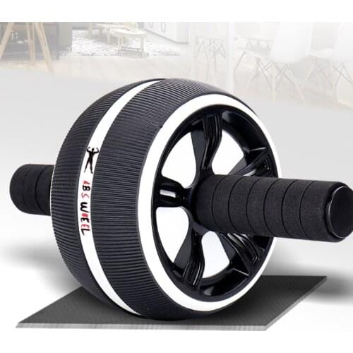 Ab Roller Wheel Roller Trainer Abdominal Roller Wheels Exercise Push-up Arm Mute Roller Muscles Trainer Gym Fitness Equipment