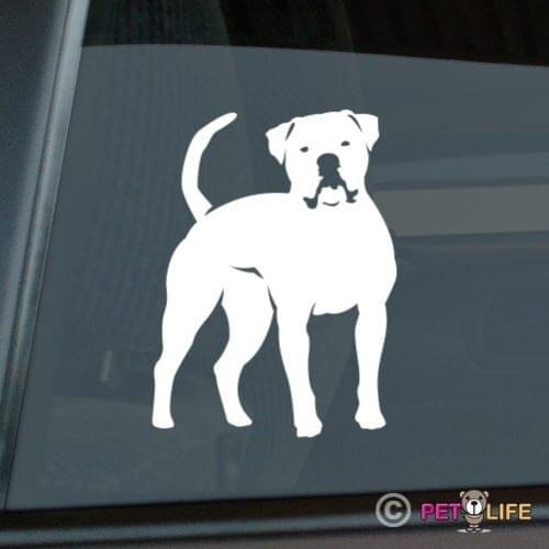 American Bulldog Sticker Die Cut Vinyl - bully window decal sticker DIY car styling sticker computer notebook 14x11cm