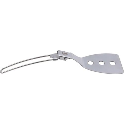 Nonstick Stainless Steel Handle Slotted Turner Pot Shovel Baking Cook Kitchen Tool Spatula Frying Fish Shovel With Long Handle