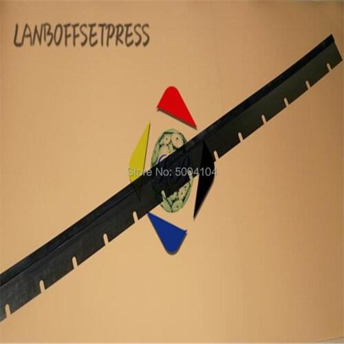 LANBOFFSETPRESS Fuji wash up blade offset printing machine wash up blade L=1252mm 13slots