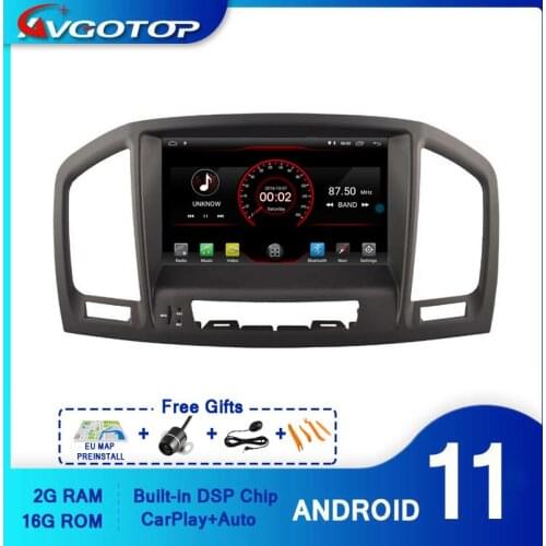 AVGOTOP Android 10 Car Radio GPS for OPEL INSIGNIA 2008 2009 2010 2011 Wifi Vehicle Navigation Multimedia