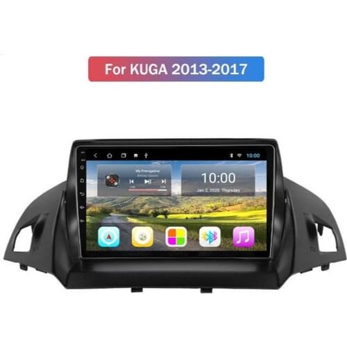 Android System Octa Core Car GPS Nagavition forFORD KUGA 2013-2017 Steering wheel multimedia With Wifi 4G AHD DSP IPS CARPLAY