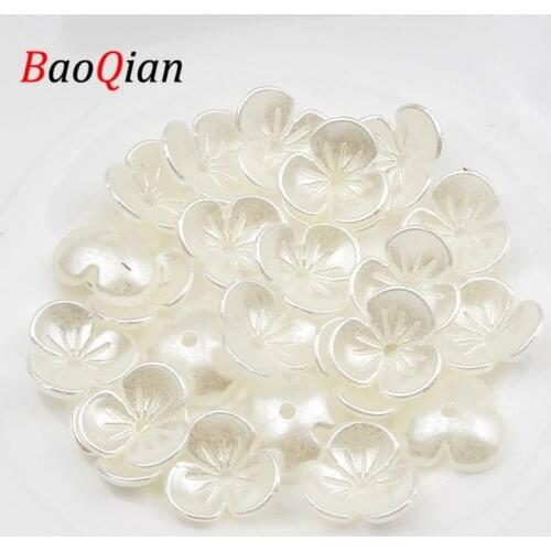 100pcs12mm Beige Acrylic Loose Beads Jewelry Making Fashion Jewelry Accessories DIY Handmade Creative Gasket Beads
