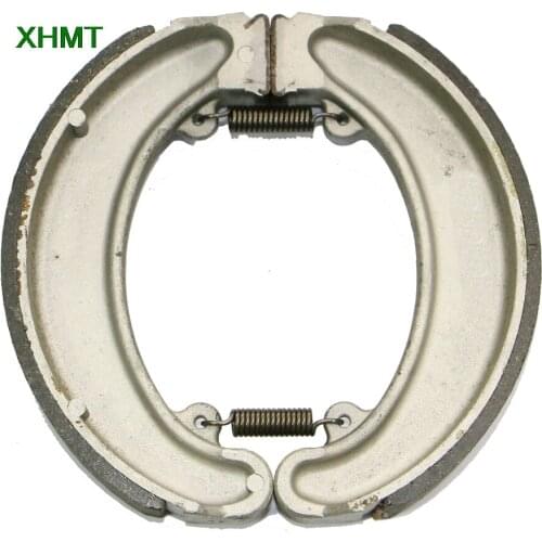 For HONDA 250 CJ I 1977 Disc Brake Pads Shoe Drum Front Rear