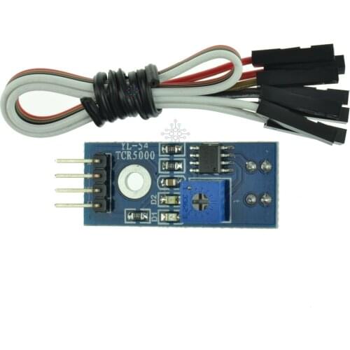 Infrared reflective Photoelectric Switch IR Barrier Line Track sensor TCRT5000L