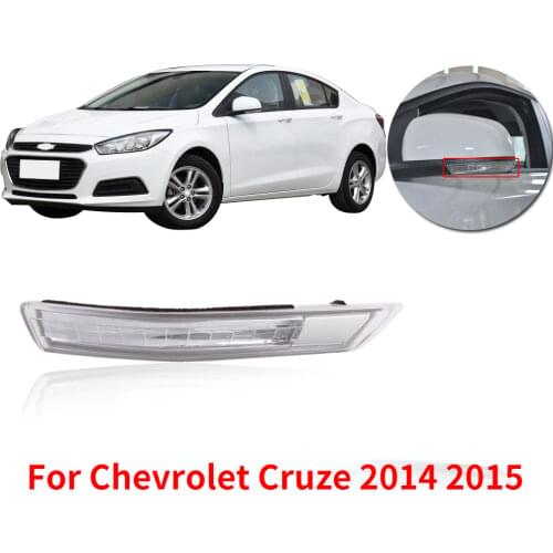 Kamshing For Chevrolet Cruze 2014 2015 LED Side Rearview Mirror Turn Light Signal Lamp Rear View Side Mirror Turn Signal Lamp