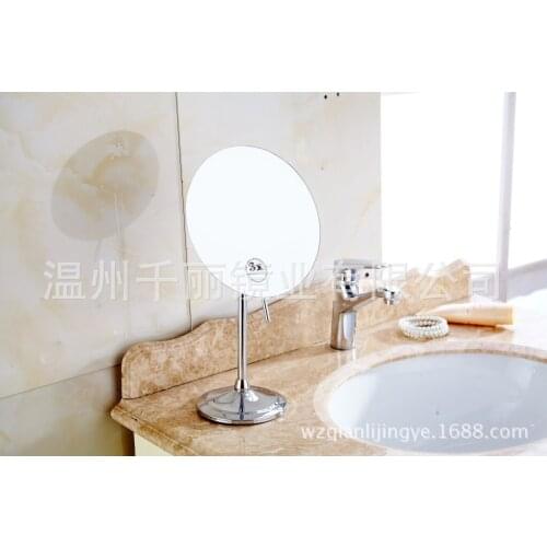 Makeup mirror metal manufacturer creative mirror desktop single mirror