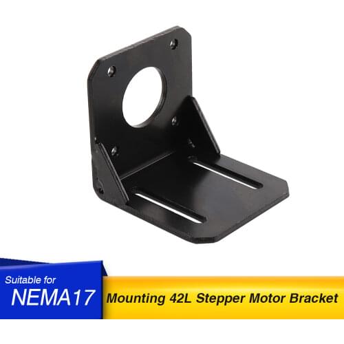 Nema 17 mount L bracket 42 stepper motor / 150w 288w 775 Spindle Motor / Gearbox Nema 17 Stepper Motor Multifunctional bracket