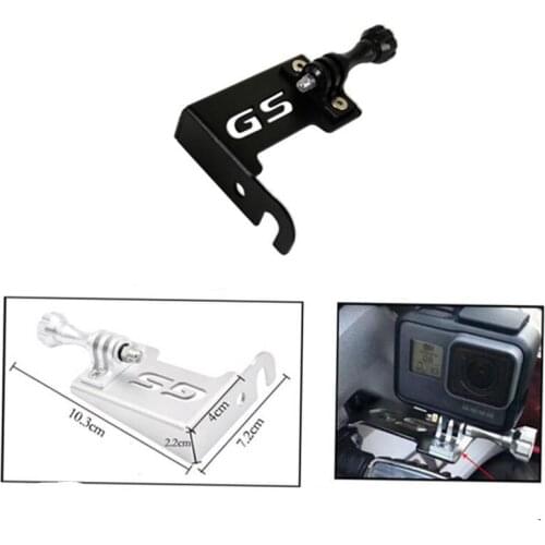 Motorcycle Front Left Camera Mount Stand Bracket For BMW R1200GS LC ADV 2014 - 2018 2015 2016 2017 Go Pro